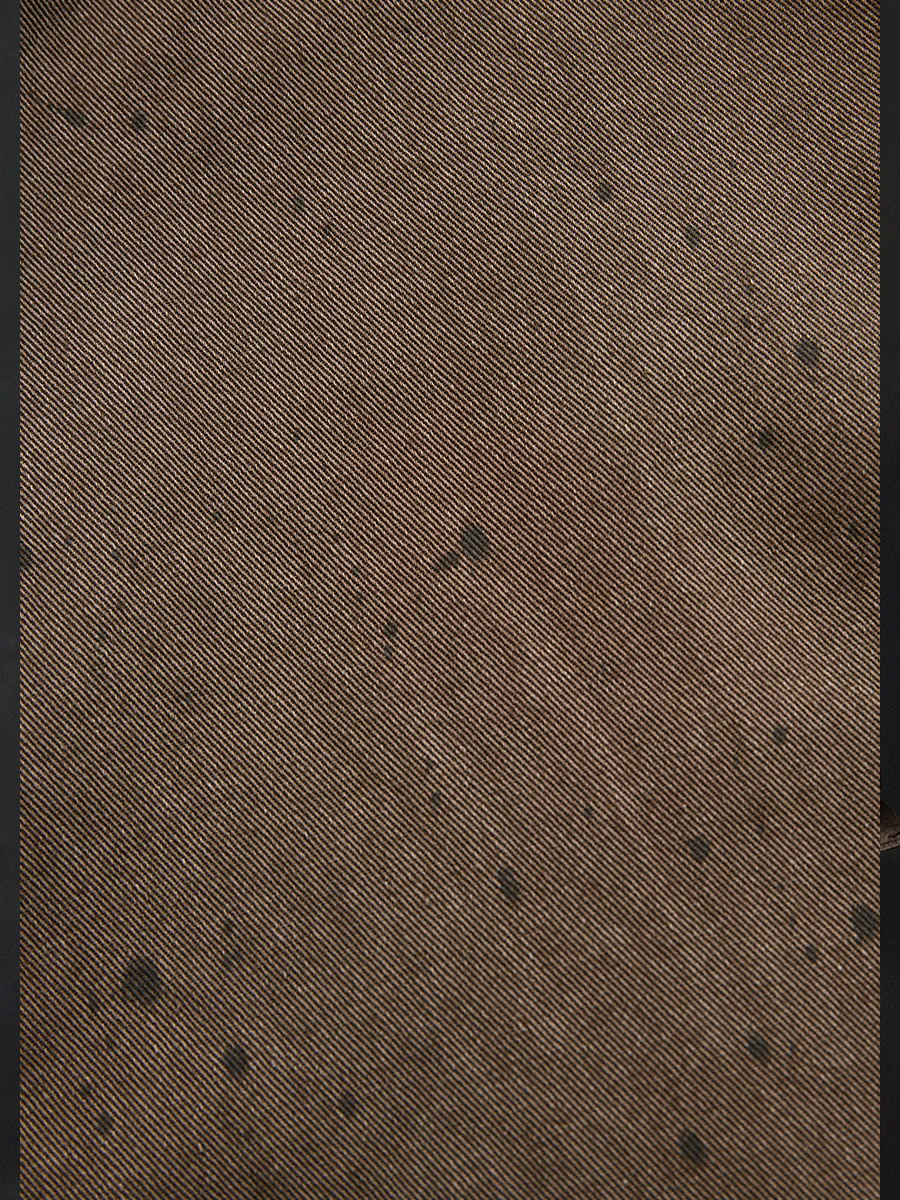Vintage Washed Taupe Western Slim Fit Button-Down Shirt - Image 3